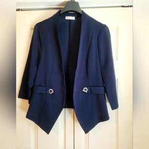 Retrology Women's Blazer 3/4 Sleeves